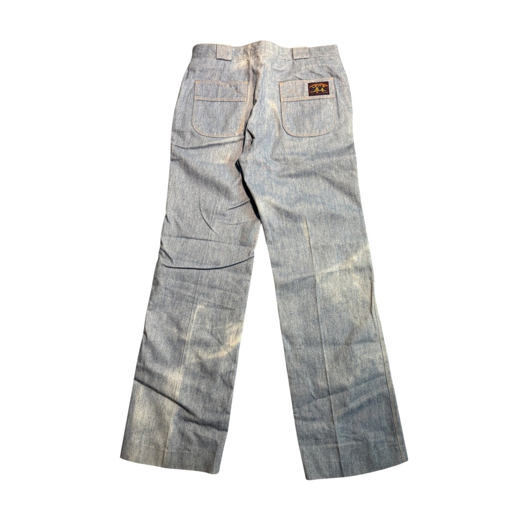 Vintage Levis San Francisco Golden Gate Patch Pants Light‎ Wash 30